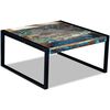 vidaXL t&ouml;m&ouml;r &uacute;jrahasznos&iacute;tott fa doh&aacute;nyz&oacute;asztal 80 x 80 x 40 cm
