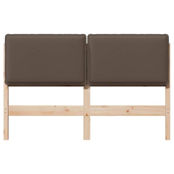 vidaXL K&aacute;rpitozott fejt&aacute;mla Term&eacute;szetes &eacute;s Vil&aacute;gossz&uuml;rke 120 cm