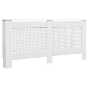 vidaXL feh&eacute;r MDF radi&aacute;torburkolat 172 x 19 x 81,5 cm