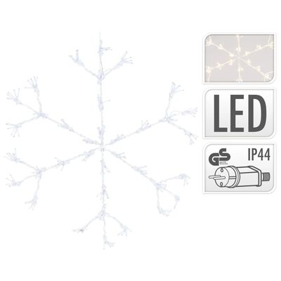Ambiance hópehely alakú karácsonyi világítás 216 LED-del 60 cm