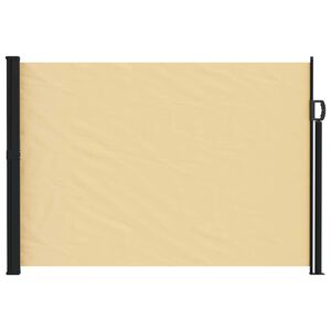 vidaXL H&uacute;zhat&oacute; oldals&oacute; napernyő 600 x 140 cm Poli&eacute;szter N&eacute;gysz&ouml;gletes