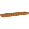 vidaXL corten ac&eacute;l kerti magas&aacute;gy&aacute;s 482x100x36 cm