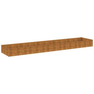 vidaXL corten ac&eacute;l kerti magas&aacute;gy&aacute;s 482x100x36 cm