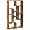 vidaXL antik fa sz&iacute;nű szerelt fa k&ouml;nyvszekr&eacute;ny 72 x 20 x 120,5 cm