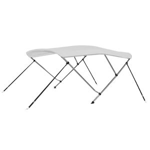 vidaXL feh&eacute;r h&aacute;rom&aacute;g&uacute; bimini tető 183 x 140 x 137 cm
