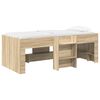 vidaXL Gyerekek Magas &Aacute;gykeret 2 pcs Sonoma 203 x 101,1 x 68,5 cm