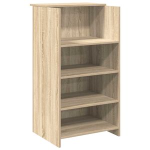 vidaXL sonoma t&ouml;lgyfa recepci&oacute;s asztal 55 x 50 x 103,5 cm