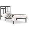 vidaXL Small Single sz&uuml;rke t&ouml;m&ouml;r fa &aacute;gykeret 75 x 190 cm