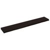 vidaXL s&ouml;t&eacute;tbarna kezelt t&ouml;m&ouml;r t&ouml;lgyfa fali polc 180 x 30 x (2-6) cm
