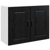 vidaXL Mosogat&oacute;g&eacute;p panel Kalmar Fekete t&ouml;lgy 80 x 31 x 60 cm Faanyag