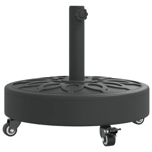 vidaXL g&ouml;rgős kerek napernyőtalp r&uacute;dhoz &Oslash;38 / 48 mm 27 kg