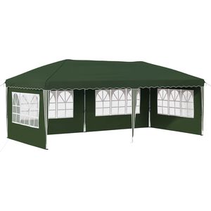 vidaXL Parti s&aacute;tor 575 x 289 x 245 cm Z&ouml;ld