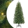 vidaXL Mű kar&aacute;csonyfa Z&ouml;ld 120 cm PE &eacute;s PVC