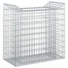 vidaXL Gabion emelt &aacute;gy 50 x 100 x 100 cm Horganyzott Ac&eacute;l Ez&uuml;st