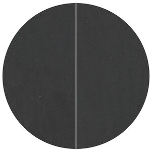 vidaXL Medence alatlappal Fekete &Oslash; 244 cm Nemes sz&ouml;vet