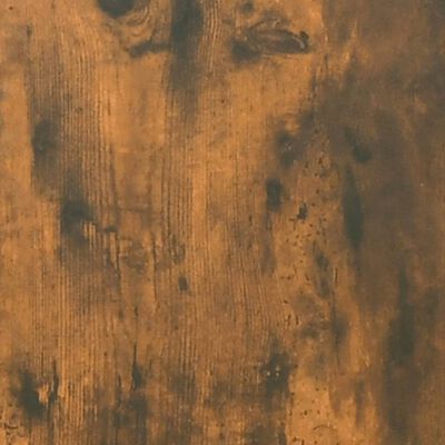 vidaXL füstös tölgy színű szerelt fa magasszekrény 35x34x180 cm