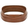 vidaXL Bőr heveder Barna 500 x 3,5 cm Bőr