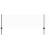 vidaXL Hatsz&ouml;gletű ker&iacute;t&eacute;s oszlopokkal 25 x 0,6 m PVC-bevonatos ac&eacute;l