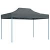 vidaXL Partys&aacute;tor 280 x 410 x 315 cm Antracitsz&uuml;rke Oxford Sz&ouml;vet