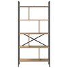 vidaXL K&ouml;nyvespolc Artisan t&ouml;lgy 75 x 30 x 156 cm Faanyag