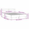 vidaXL &Aacute;gykeret leddel fejt&aacute;ml&aacute;val Sonoma 137 x 190 cm Faanyag