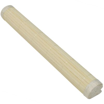 6 db bambusz alátét 30 x 45 cm természetes bambusz szín