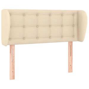 vidaXL kr&eacute;msz&iacute;nű sz&ouml;vet fejt&aacute;mla sz&aacute;rnyakkal 83x23x78/88 cm