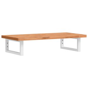 vidaXL ac&eacute;l &eacute;s t&ouml;m&ouml;r b&uuml;kkfa falra szerelhető mosd&oacute;polc