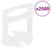 vidaXL 2500 db csempeszintező &eacute;k 2 mm