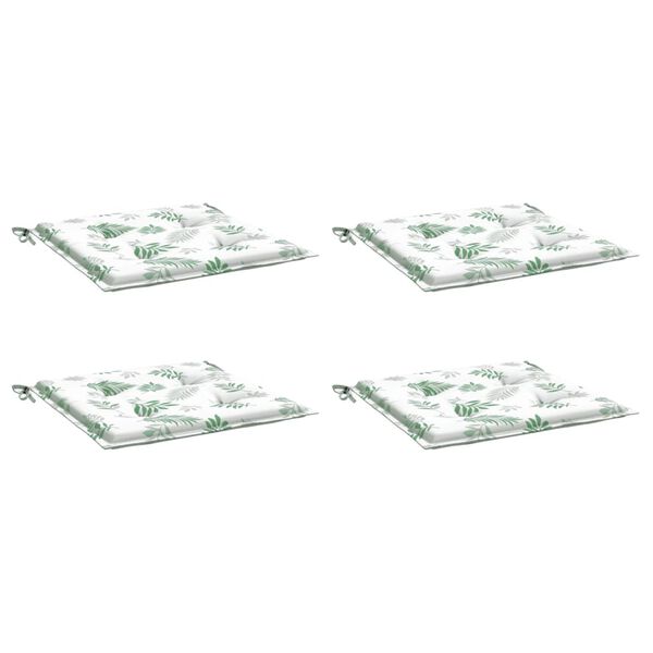 vidaXL 4 db lev&eacute;lmint&aacute;s sz&ouml;vet sz&eacute;kp&aacute;rna 40x40x4 cm