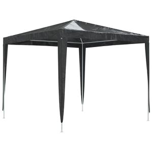 vidaXL antracitsz&uuml;rke rendezv&eacute;nys&aacute;tor 2,5 x 2,5 m 90 g/m&sup2;