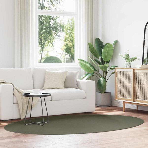 vidaXL Szőnyeg HUARTE Erdei zöld 230 x 160 cm 100% poliészter