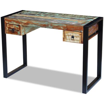 vidaXL tömör újrahasznosított fa íróasztal