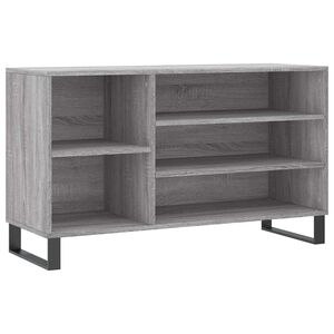 vidaXL sz&uuml;rke sonoma sz&iacute;nű szerelt fa cipősszekr&eacute;ny 102x36x60 cm