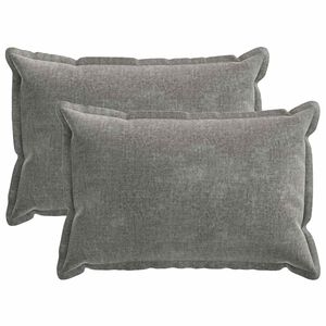 vidaXL P&aacute;rna huzat 2 pcs HOUTEN S&ouml;t&eacute;tsz&uuml;rke 50 x 70 cm Chenille Sz&ouml;vet