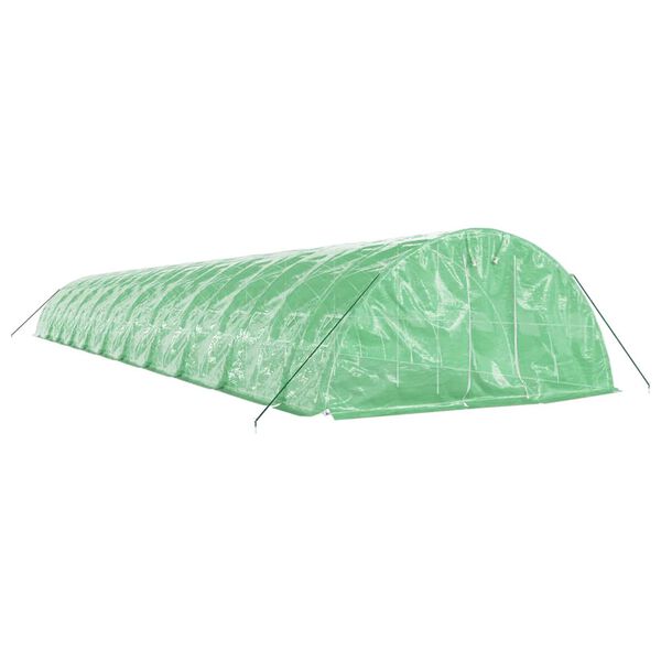 vidaXL z&ouml;ld ac&eacute;lv&aacute;zas melegh&aacute;z 110 m&sup2; 22 x 5 x 2,3 m