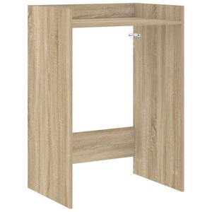 vidaXL Mos&oacute;g&eacute;p Szekr&eacute;ny t&aacute;rol&oacute;val Sonoma 67,5 x 48 x 97 cm Szerelt fa