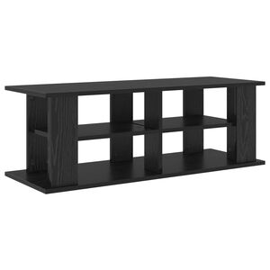 vidaXL TV &aacute;llv&aacute;ny Fekete t&ouml;lgy 96 x 35 x 33,5 cm