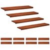 vidaXL L&eacute;pcsőszőnyegek 12 db 120 x 30 x 2 cm Barna T&ouml;m&ouml;r b&uuml;kkfa