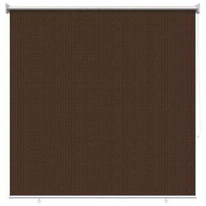vidaXL K&uuml;lt&eacute;ri Rol&oacute; 90% UV Blokkol&aacute;s Barna 140 x 140 cm HDPE