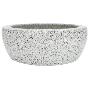 vidaXL sz&uuml;rke ker&aacute;mia kerek asztali mosd&oacute; &Phi;41 x 14 cm