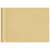 vidaXL homoksz&iacute;nű 100% oxford poli&eacute;szter erk&eacute;lyparav&aacute;n 75 x 300 cm
