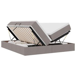 vidaXL &Aacute;gy t&aacute;rol&oacute;val &eacute;s matraccal T&oacute;psz&iacute;nű 180 x 200 cm Poli&eacute;szter