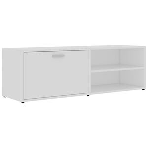 vidaXL feh&eacute;r szerelt fa TV-szekr&eacute;ny 120 x 34 x 37 cm
