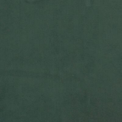 vidaXL sötétzöld bársony fejtámla szárnyakkal 147x16x78/88 cm