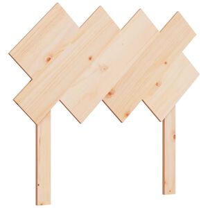 vidaXL t&ouml;m&ouml;r fenyőfa &aacute;gyfejt&aacute;mla 92x3x81 cm