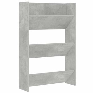 vidaXL betonsz&uuml;rke forg&aacute;cslap fali cipősszekr&eacute;ny 60 x 18 x 90 cm
