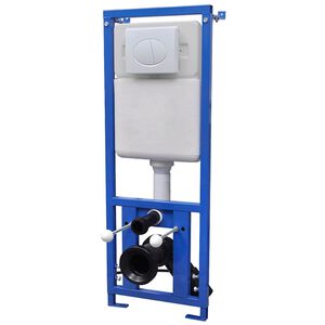 vidaXL Falba &Eacute;p&iacute;thető WC-Tart&aacute;ly 11 L 41x14x(110-125) cm