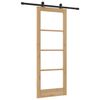vidaXL Csúszó ajtó ORKDAL Természetes 78 x 202 cm