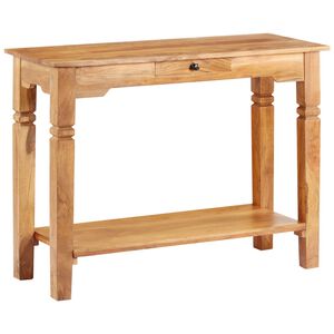 vidaXL t&ouml;m&ouml;r ak&aacute;cfa t&aacute;lal&oacute;asztal 100 x 40 x 76 cm